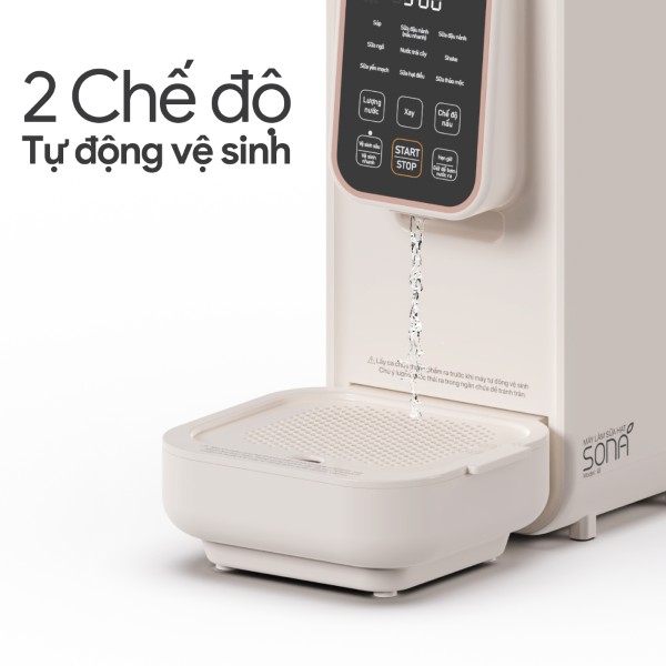 Máy Nấu Sữa Hạt Tự Động 2GOOD SONA I8 (1,2 Lít) - Bản Ca Nhựa